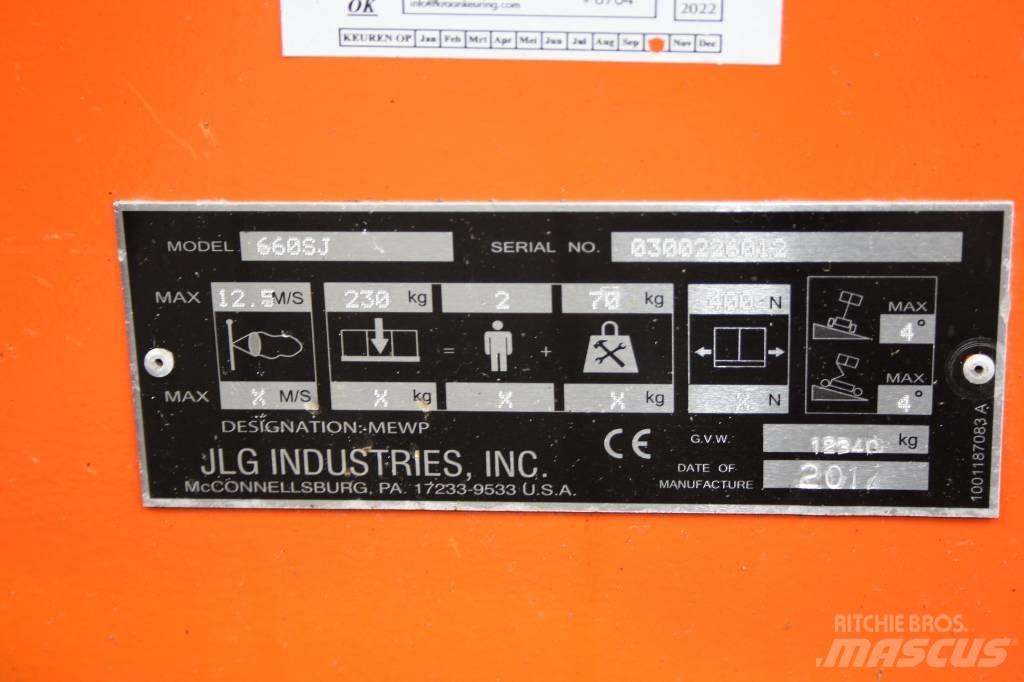 JLG 660 SJ 伸縮臂高空作業車
