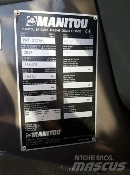 Manitou MRT2150 伸縮臂操作車