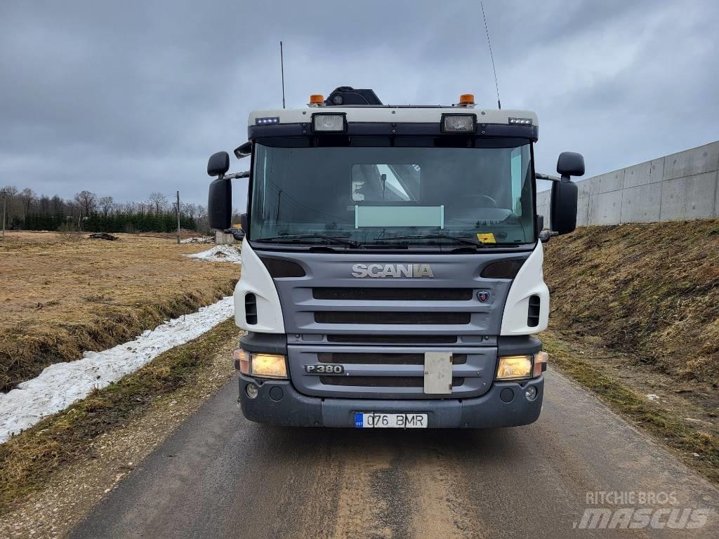Scania P 380 起重機卡車