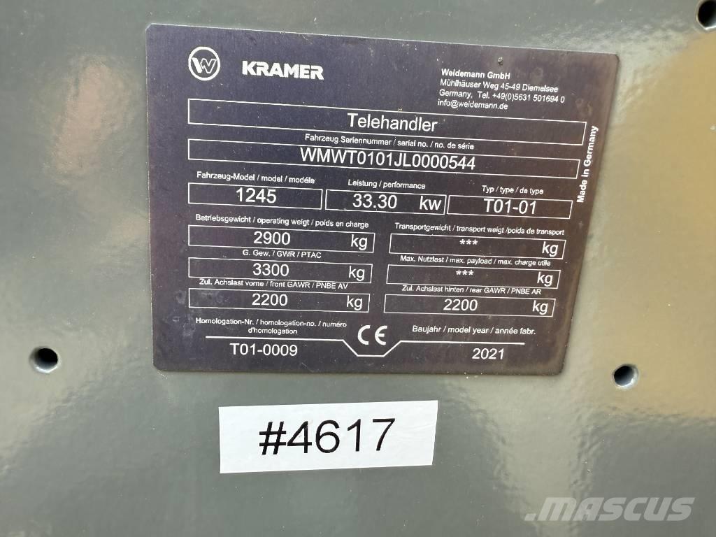 Kramer 1245 伸縮臂操作車