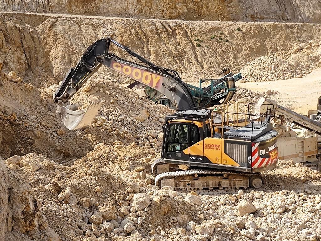Volvo EC 250 EL 履帶式 挖土機/掘鑿機/挖掘機