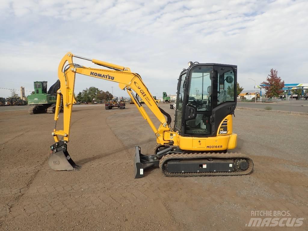 Komatsu PC35MR-5 小型挖土機/掘鑿機<7t(小型挖掘機)