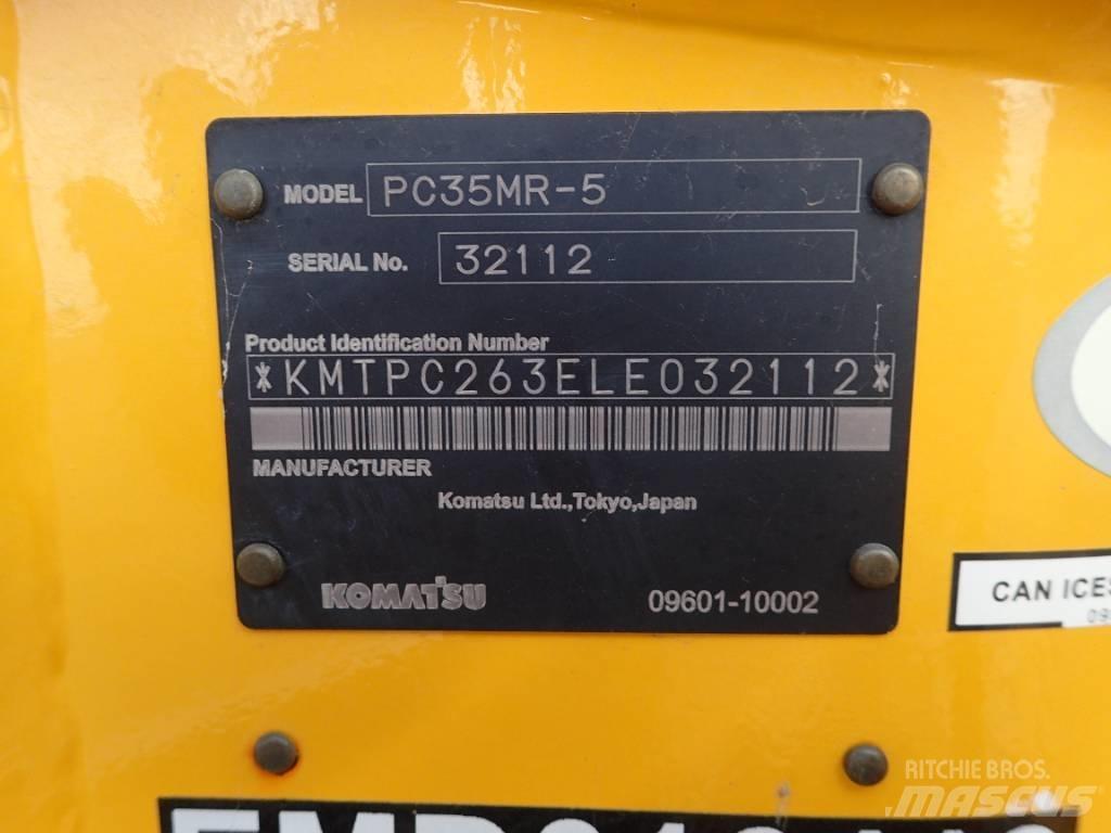 Komatsu PC35MR-5 小型挖土機/掘鑿機<7t(小型挖掘機)