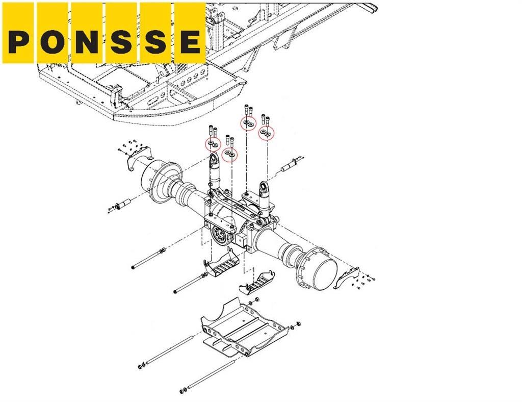 Ponsse 0062632 底盤和懸架