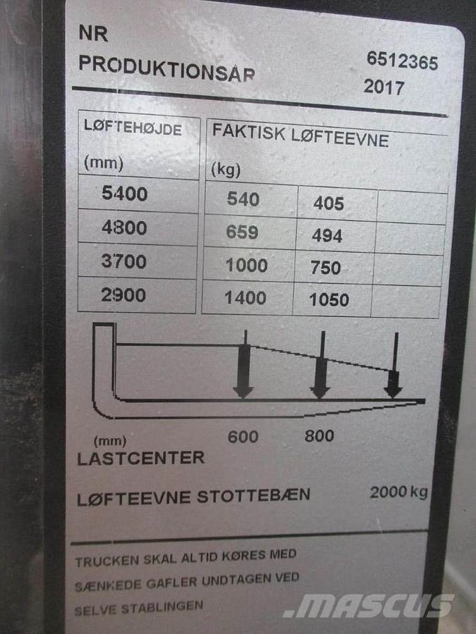 BT SPE 140L 行走控制式堆積機