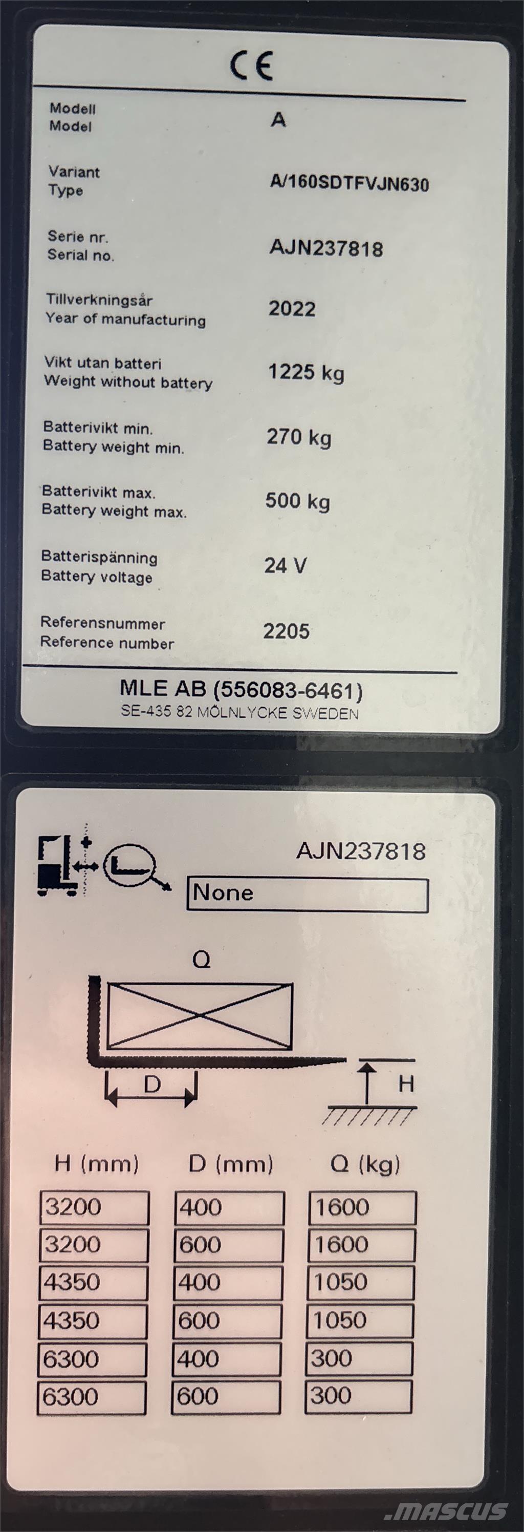 Atlet A160 自走式堆積機