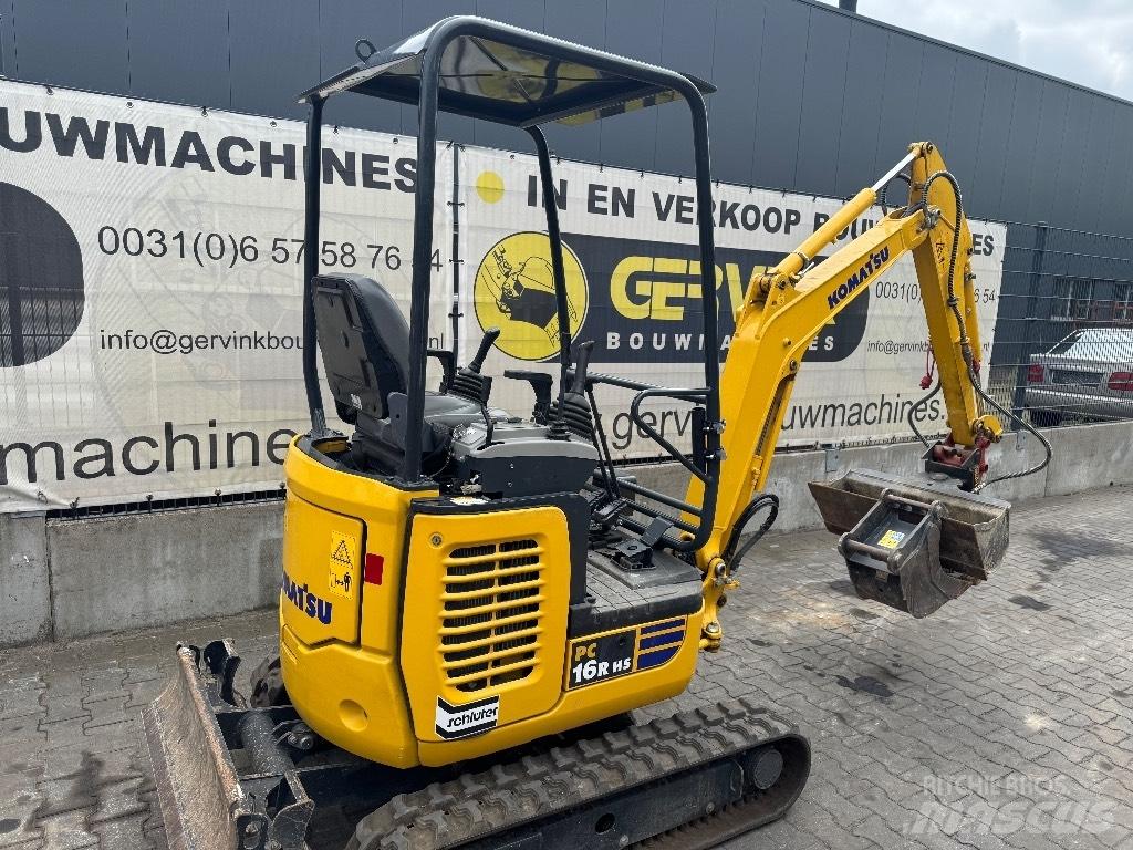 Komatsu PC 16 R-3HS 小型挖土機/掘鑿機<7t(小型挖掘機)