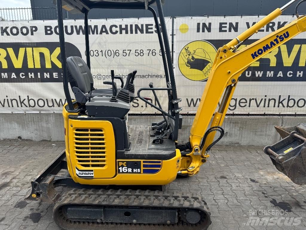Komatsu PC 16 R-3HS 小型挖土機/掘鑿機<7t(小型挖掘機)