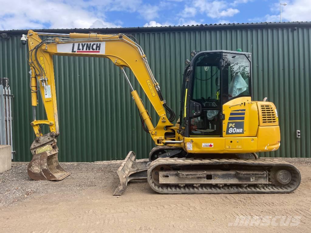 Komatsu PC 80 MR-5 中型挖土機/掘鑿機/挖掘機 7t-12t