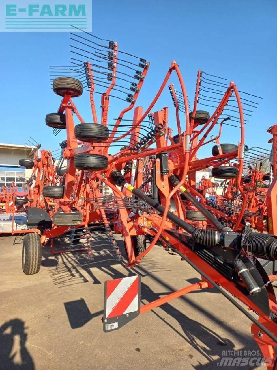 Kuhn ga 7631 耙與翻草機