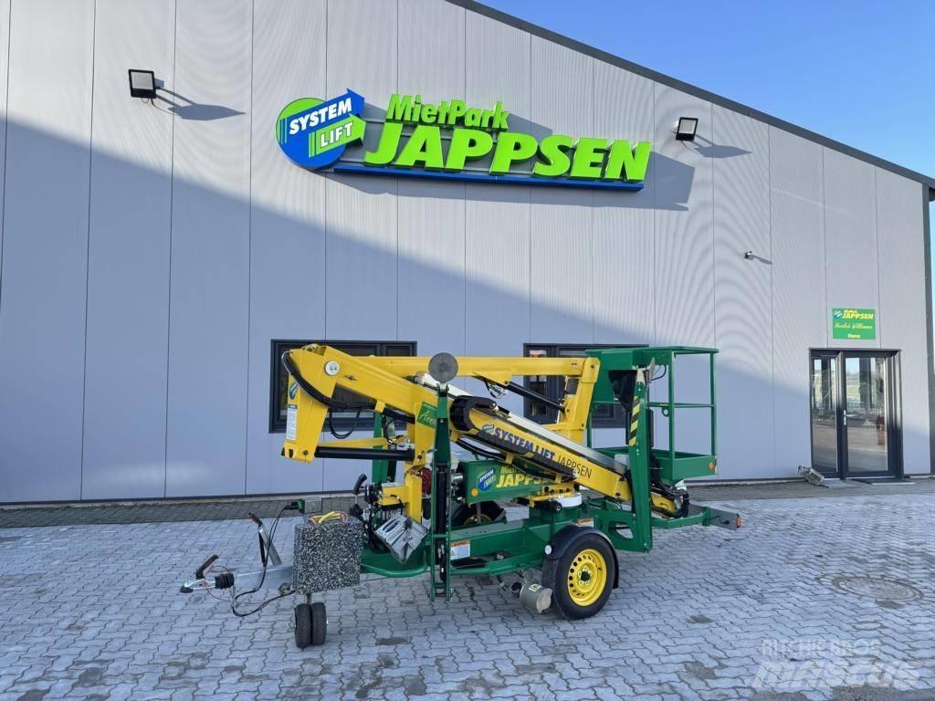 Niftylift 120 T 拖車裝載高空作業平台