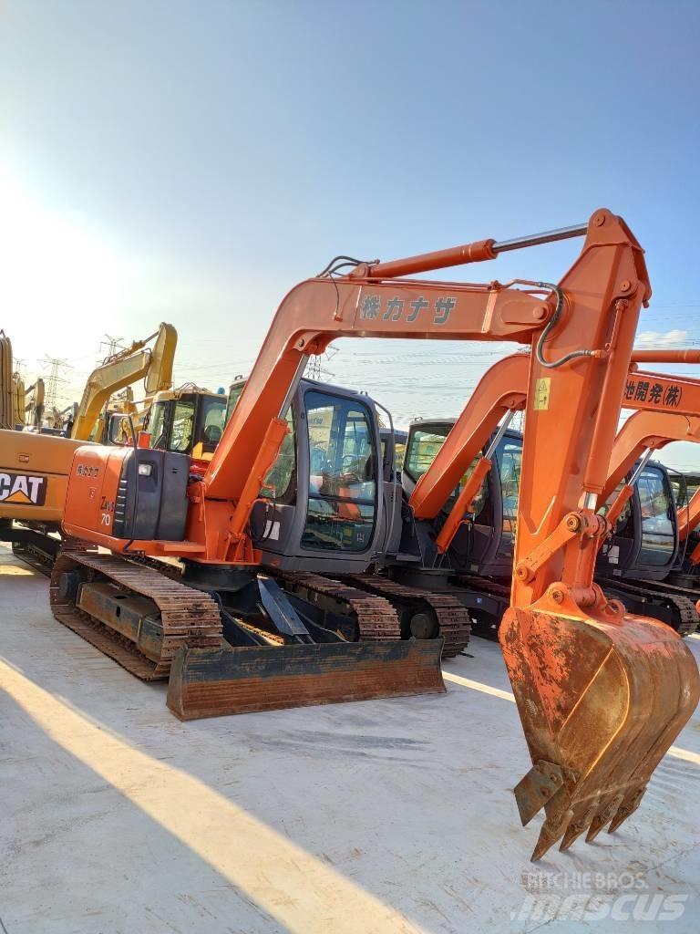 Hitachi ZX 70 LC 中型挖土機/掘鑿機/挖掘機 7t-12t