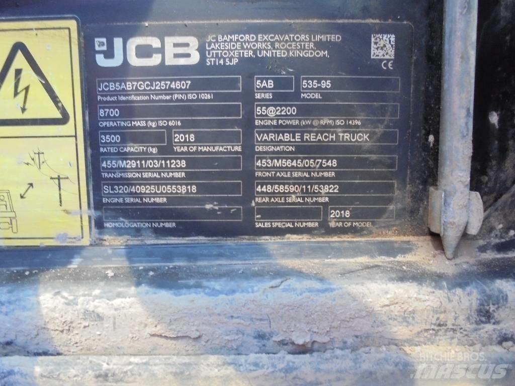 JCB 535-95 伸縮臂操作車