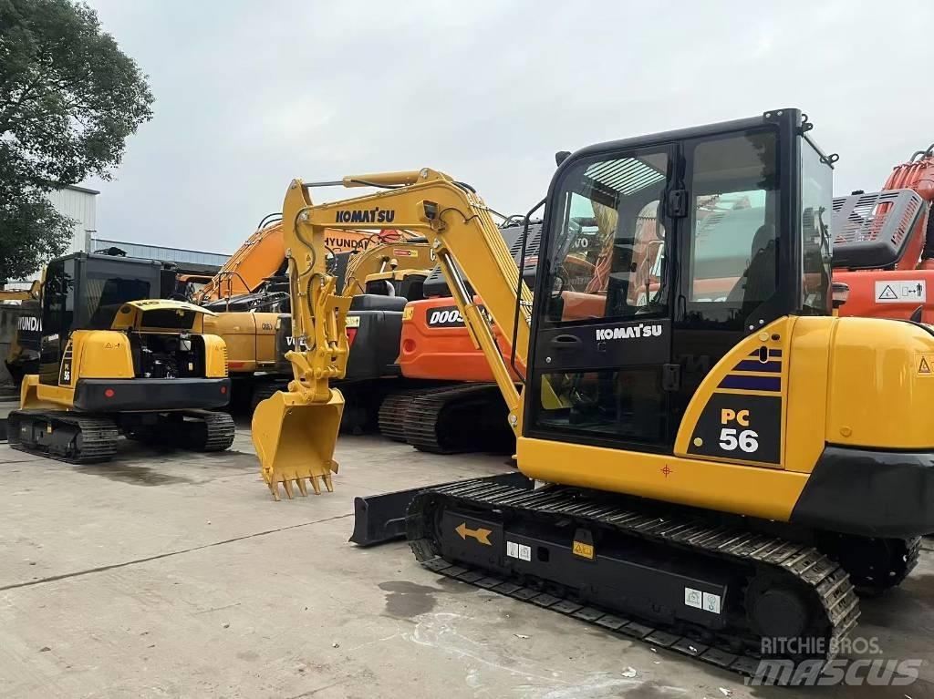 Komatsu PC 56 履帶式 挖土機/掘鑿機/挖掘機
