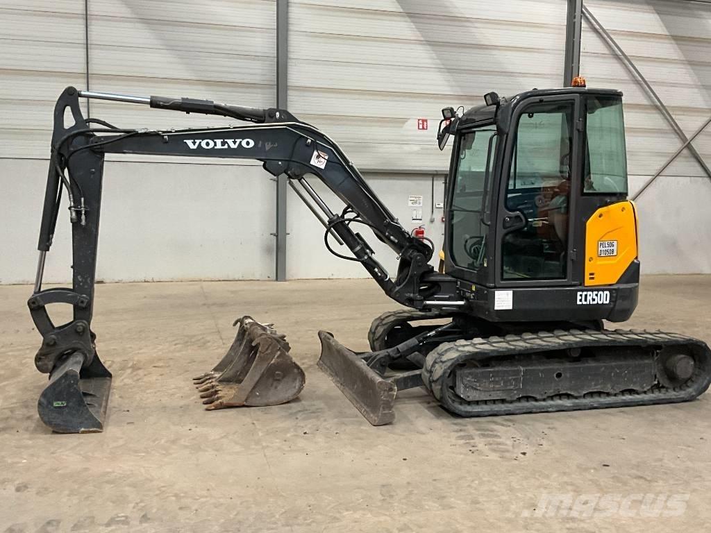 Volvo ECR 50 D 小型挖土機/掘鑿機<7t(小型挖掘機)