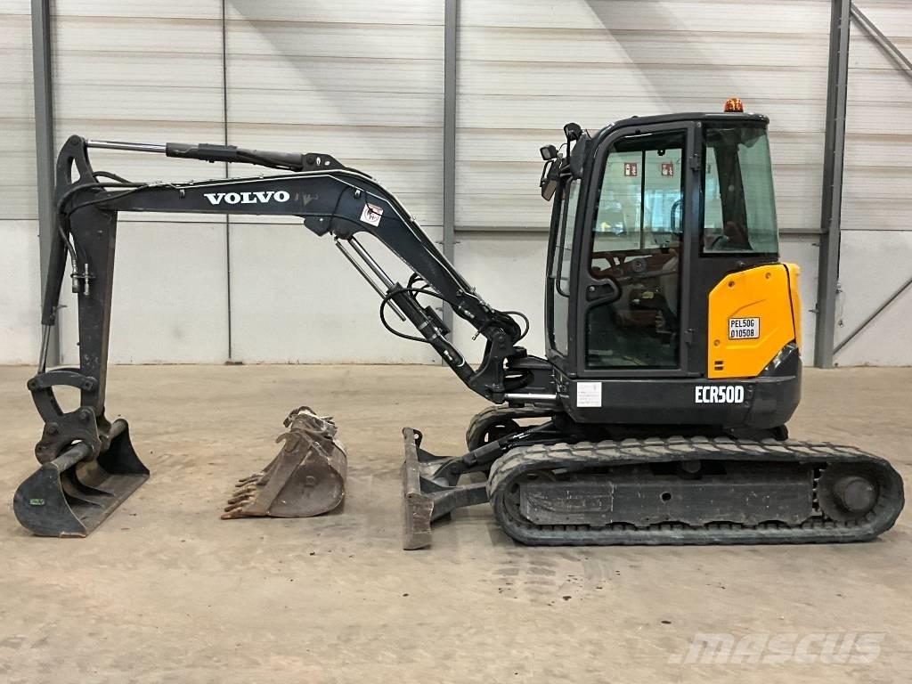 Volvo ECR 50 D 小型挖土機/掘鑿機<7t(小型挖掘機)