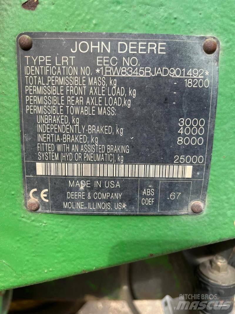 John Deere 8345RT 履帶式起重機