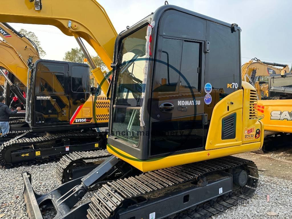 Komatsu PC 70 小型挖土機/掘鑿機<7t(小型挖掘機)