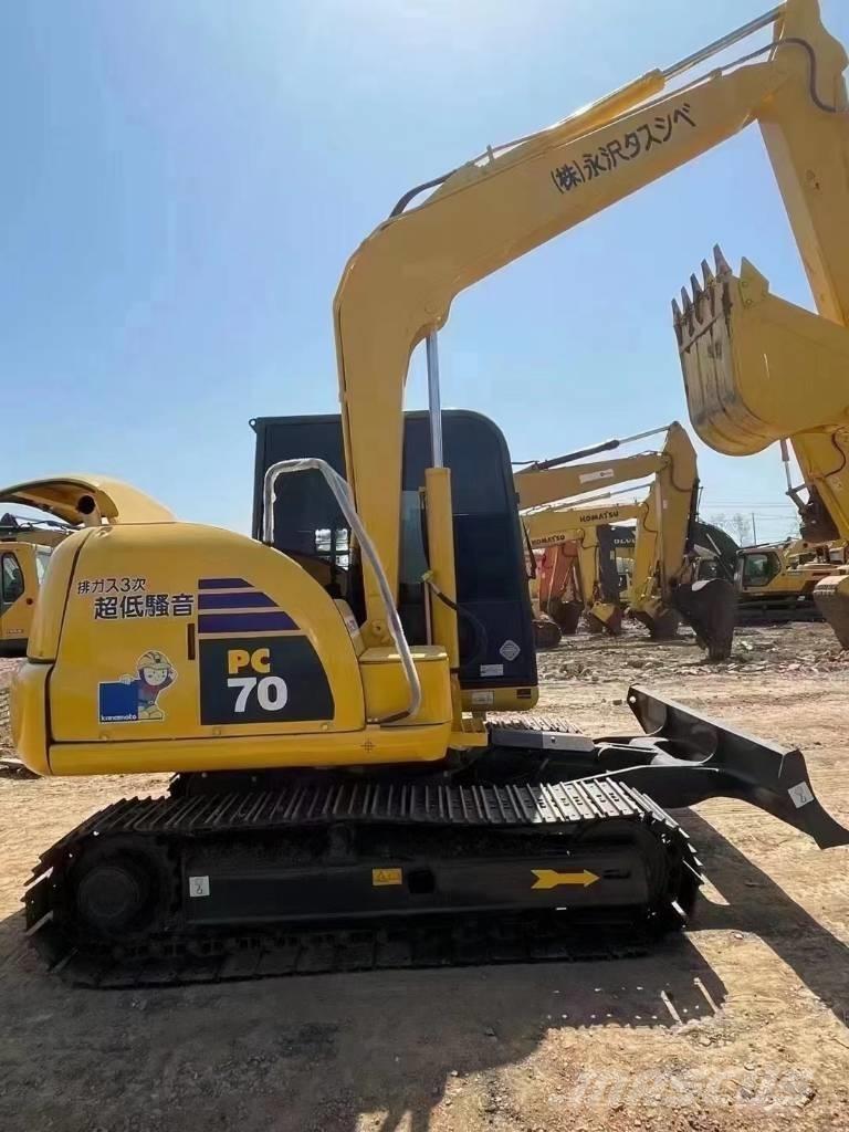 Komatsu PC 70 小型挖土機/掘鑿機<7t(小型挖掘機)