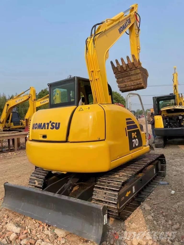 Komatsu PC 70 小型挖土機/掘鑿機<7t(小型挖掘機)
