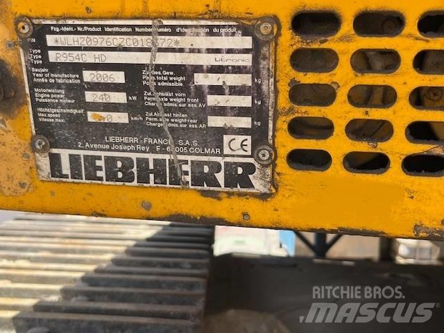 Liebherr R 954C  HD 旋轉式挖土機/掘鑿機/挖掘機