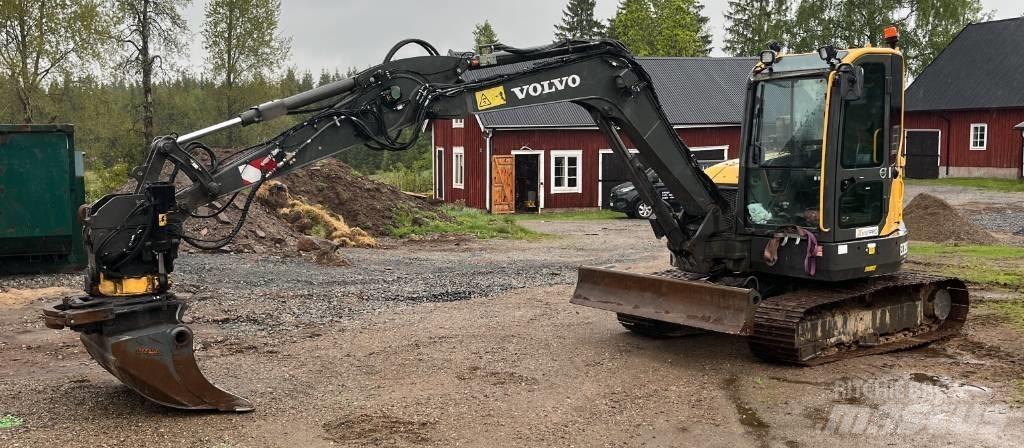 Volvo ECR 58 D 小型挖土機/掘鑿機<7t(小型挖掘機)