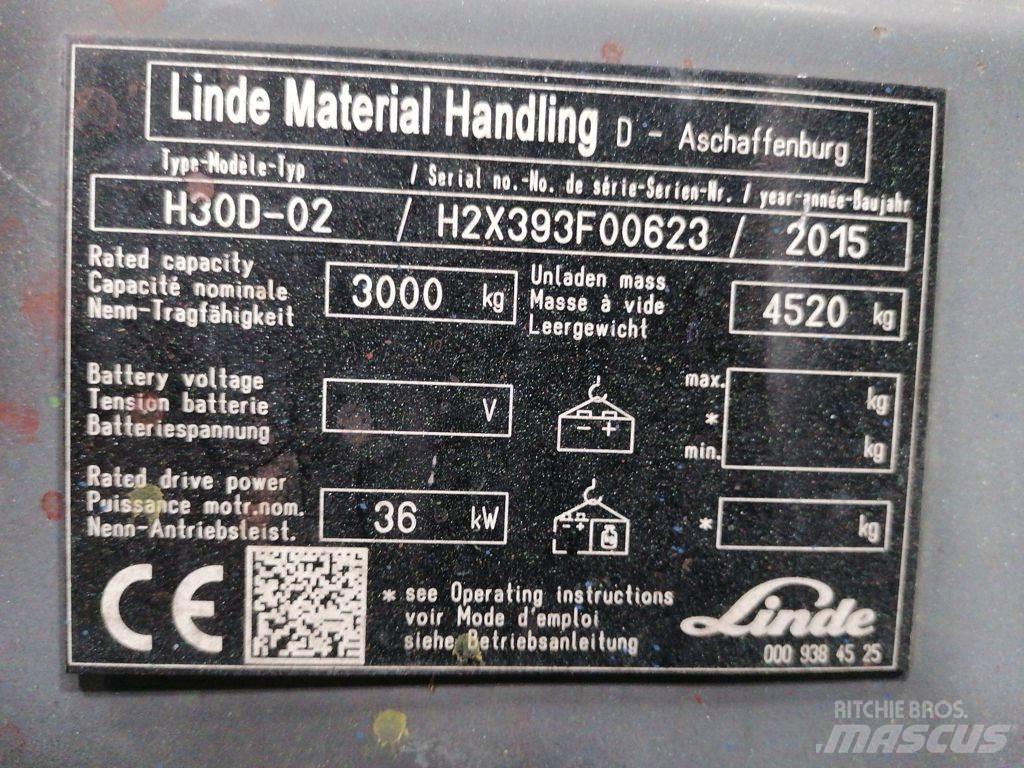 Linde H30D-02 柴油卡車