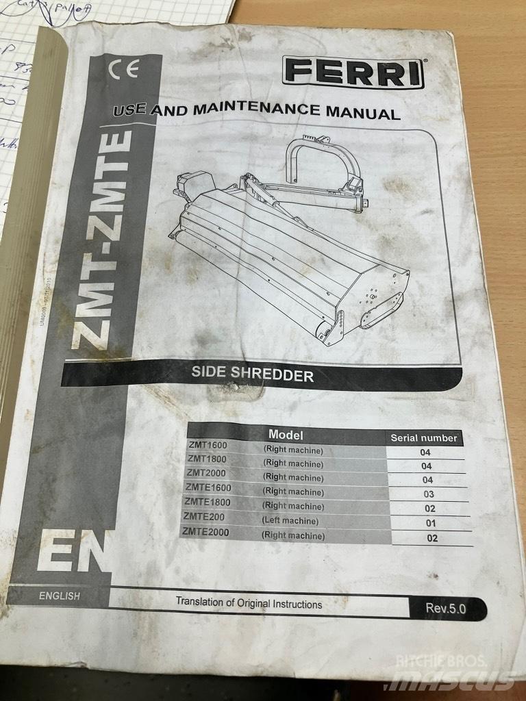Ferri ZMTE 2000 莖葉去葉機