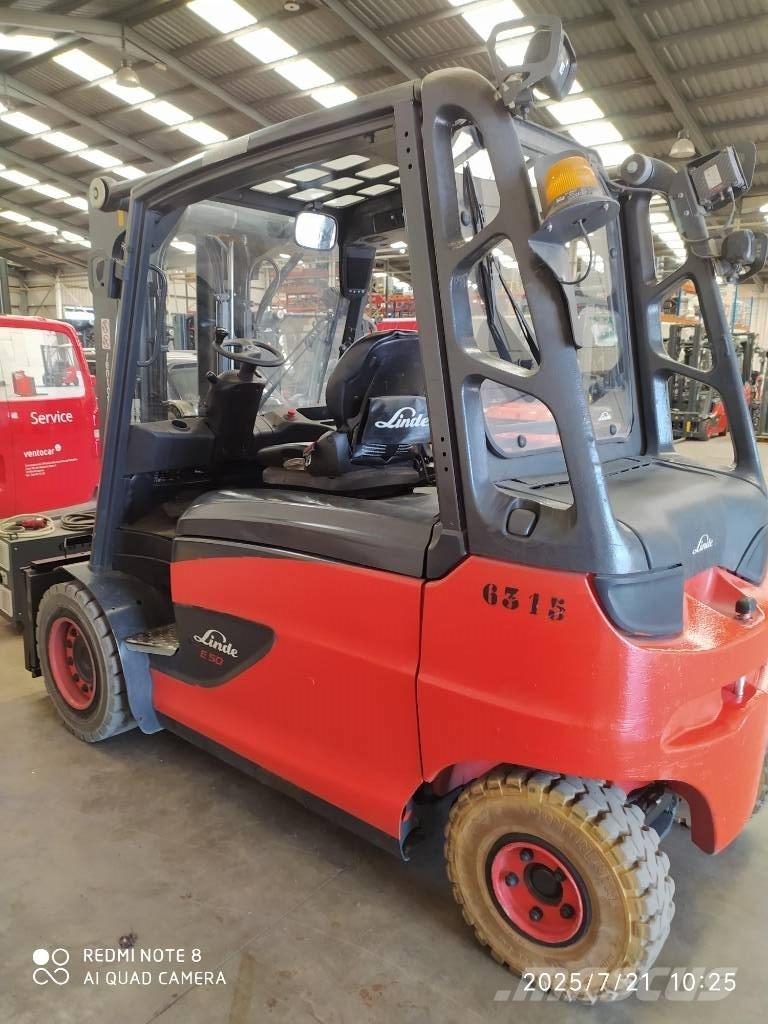 Linde E50/600 L 電動堆高機