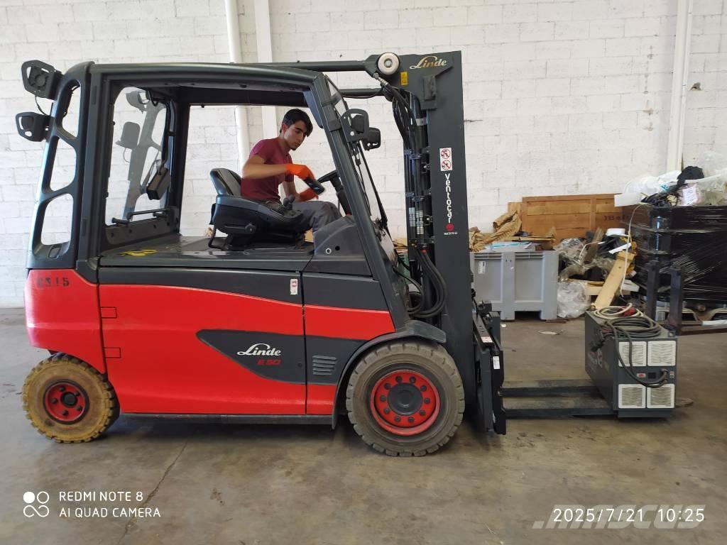Linde E50/600 L 電動堆高機