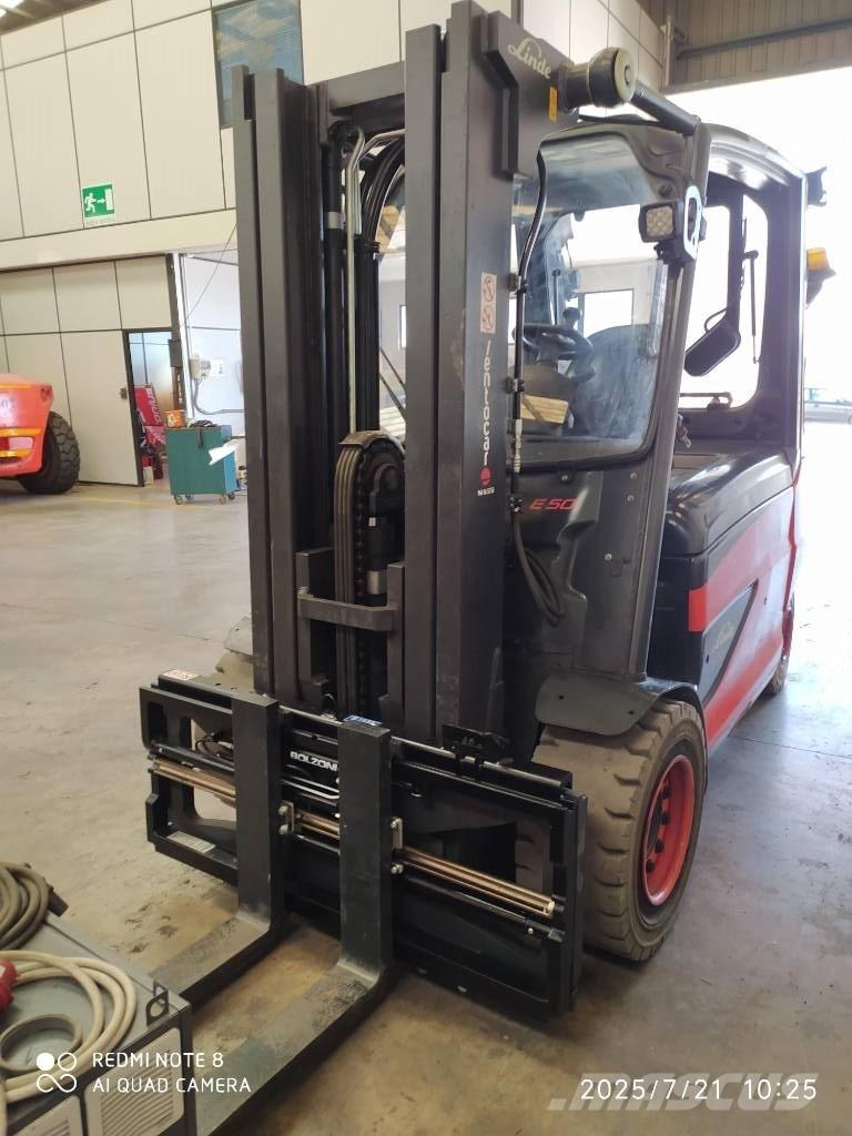 Linde E50/600 L 電動堆高機