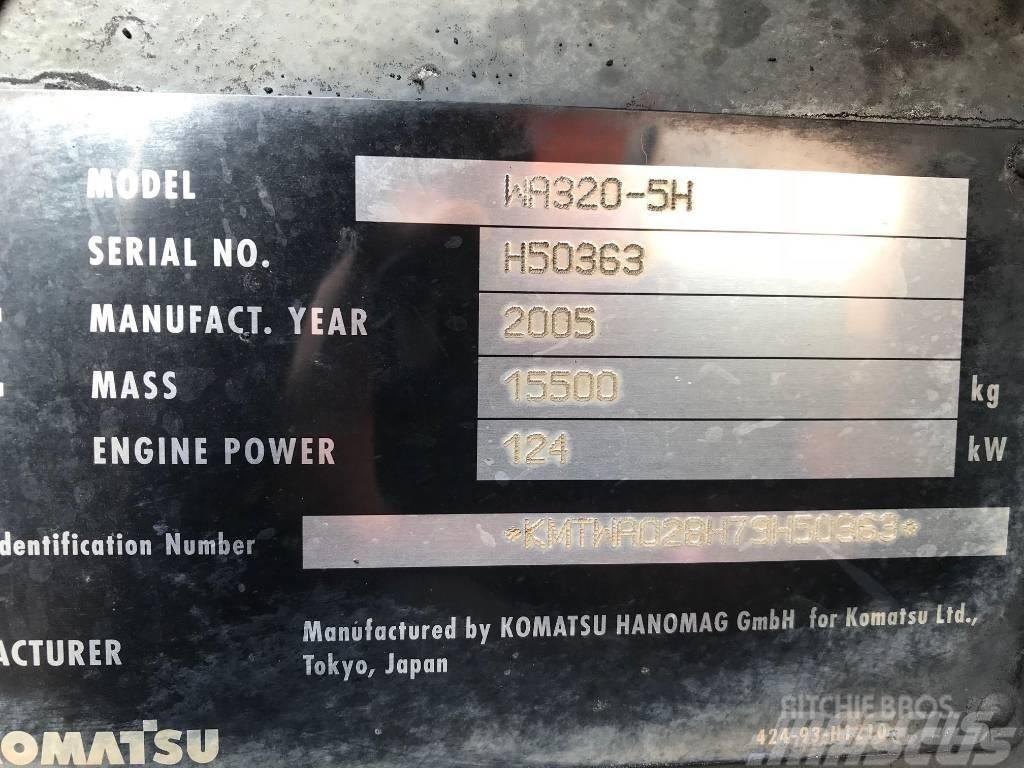 Komatsu WA320-5H 輪胎式裝載機
