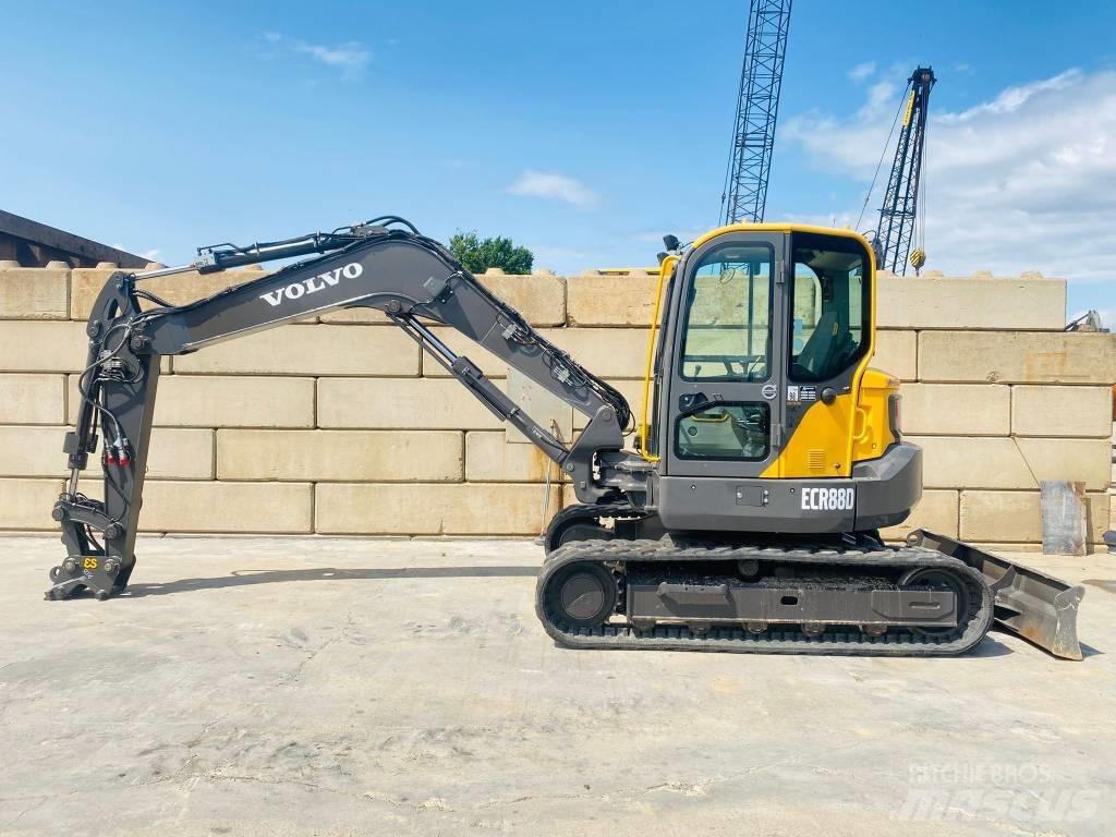 Volvo ECR 88 D 中型挖土機/掘鑿機/挖掘機 7t-12t