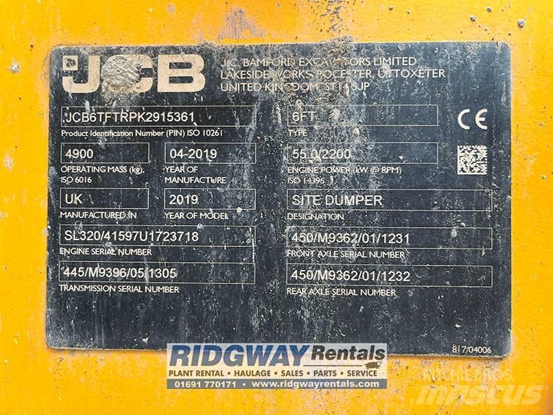 JCB 6 FT 側卸礦車