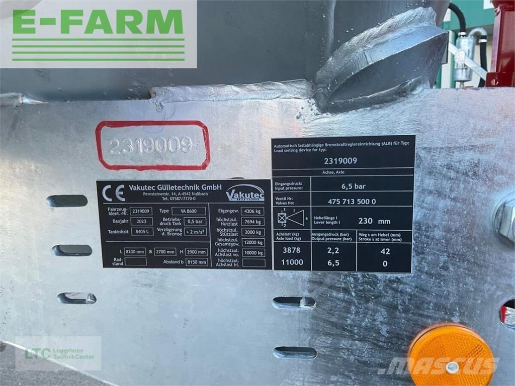  va 8600 其他施肥機械和配件