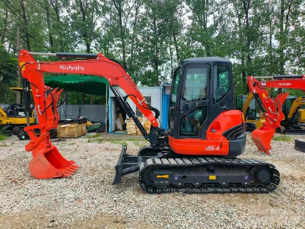 Kubota U 55-4 小型挖土機/掘鑿機<7t(小型挖掘機)