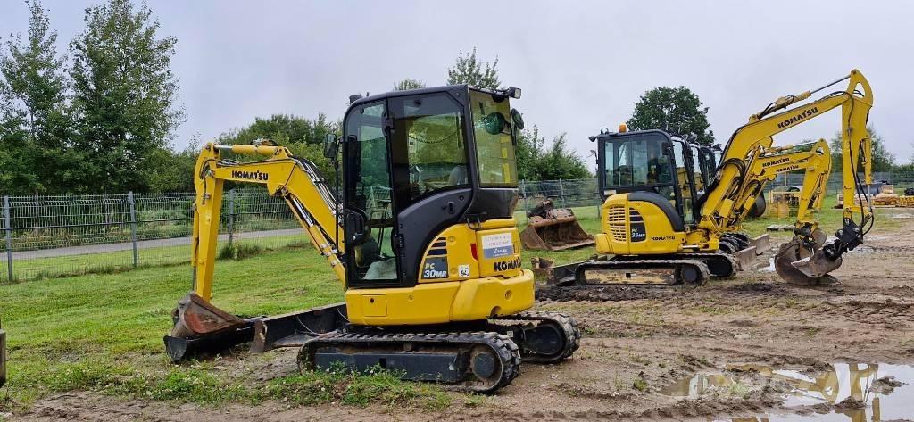Komatsu PC 30 MR-5 小型挖土機/掘鑿機<7t(小型挖掘機)