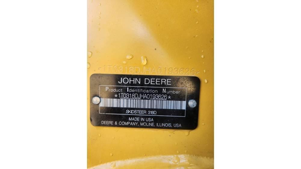 John Deere 318 D 滑移轉向裝載機