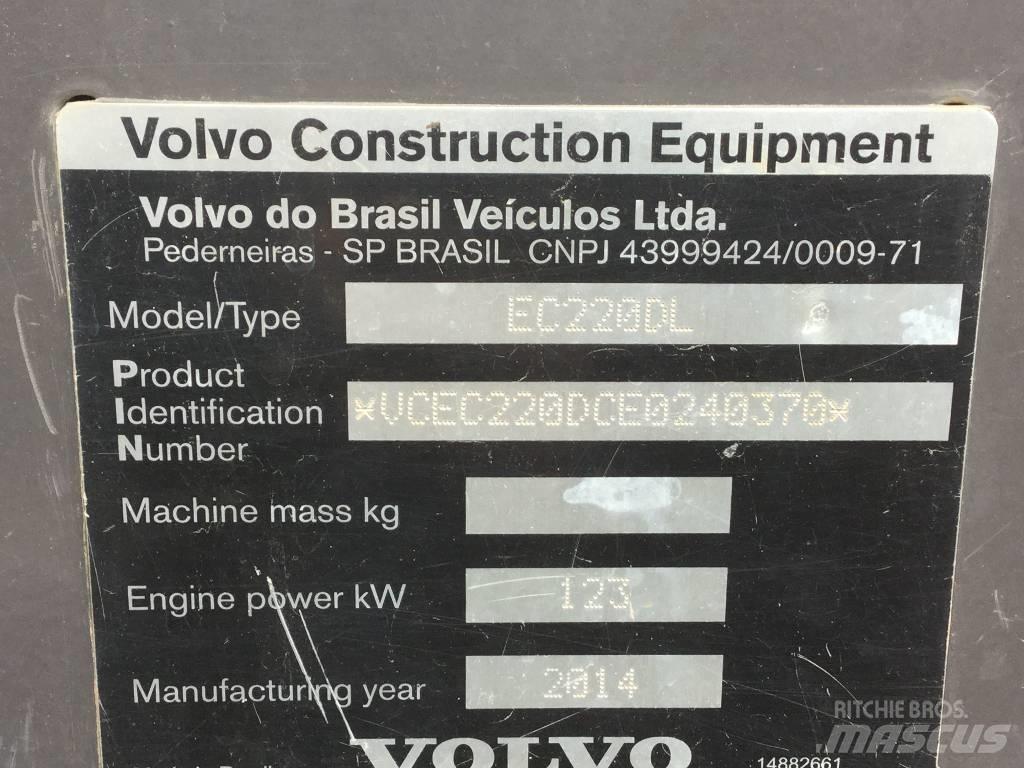 Volvo EC220DL 履帶式 挖土機/掘鑿機/挖掘機