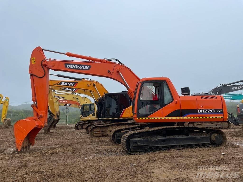 Doosan DH 220 履帶式 挖土機/掘鑿機/挖掘機