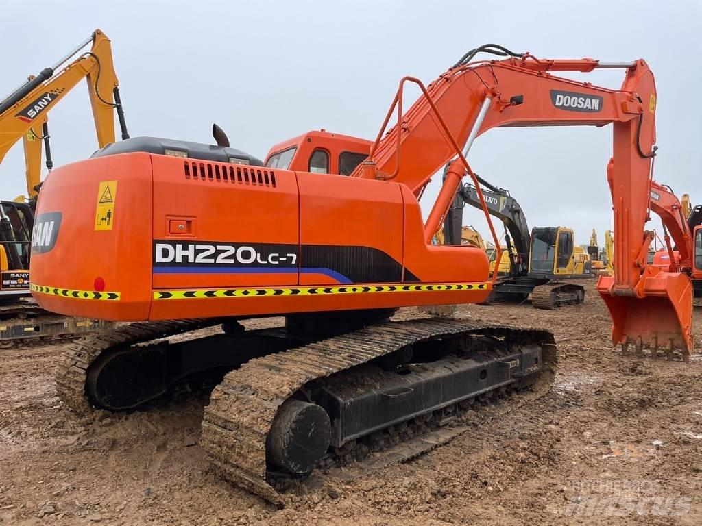 Doosan DH 220 履帶式 挖土機/掘鑿機/挖掘機