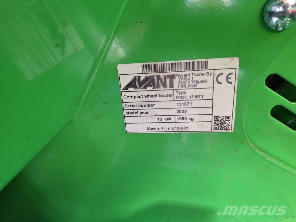 Avant 423 TDL 特殊挖土機/掘鑿機/挖掘機