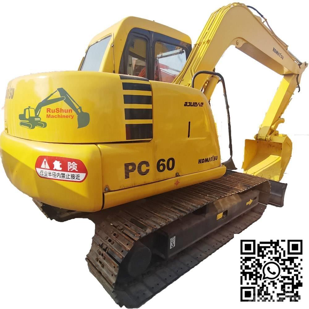Komatsu PC60 小型挖土機/掘鑿機<7t(小型挖掘機)