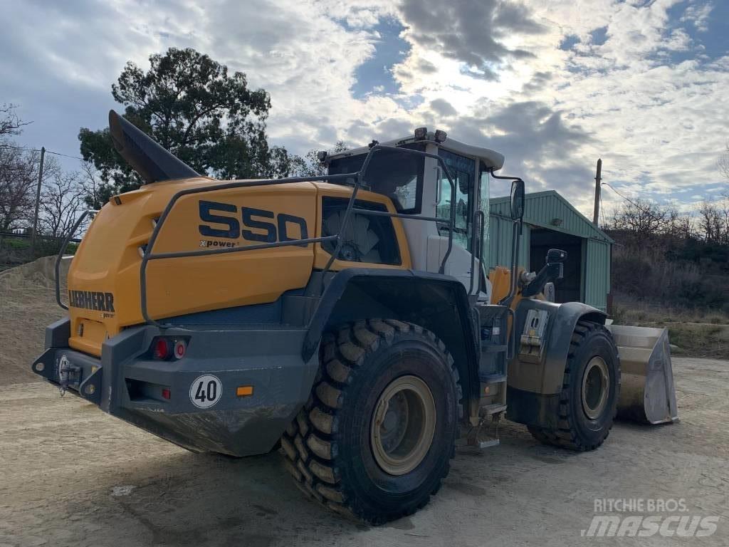 Liebherr L550 Xpower 輪胎式裝載機