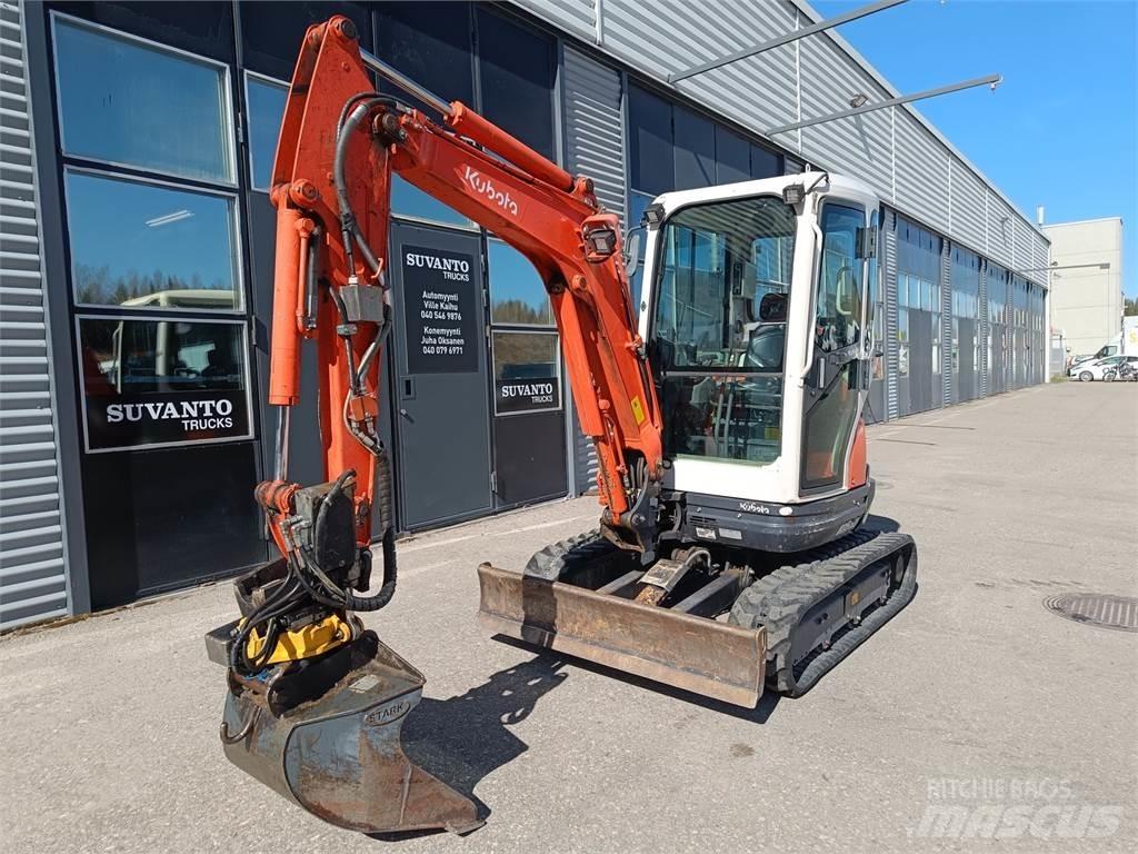 Kubota U25-3 小型挖土機/掘鑿機<7t(小型挖掘機)