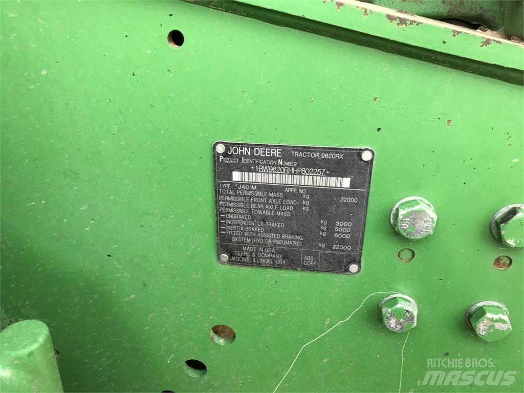 John Deere 9620RX 曳引機