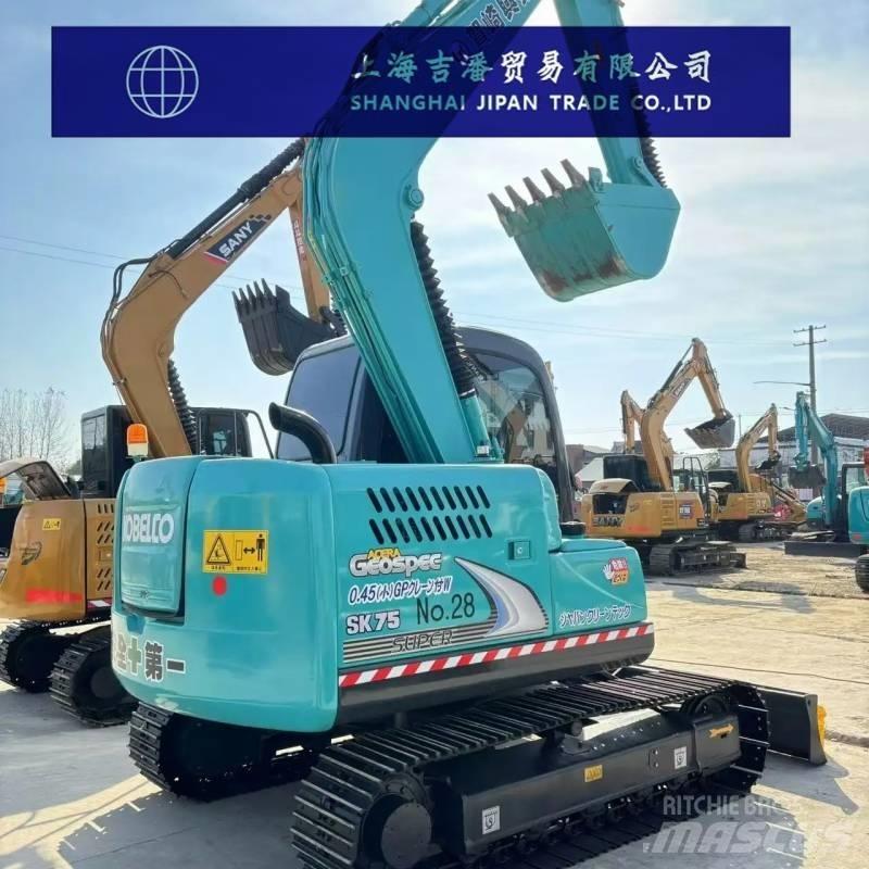 Kobelco SK 75 中型挖土機/掘鑿機/挖掘機 7t-12t