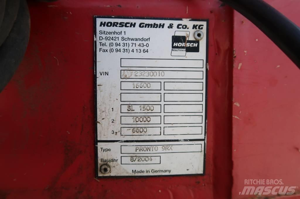 Horsch Pronto 9 RX 精密播種機