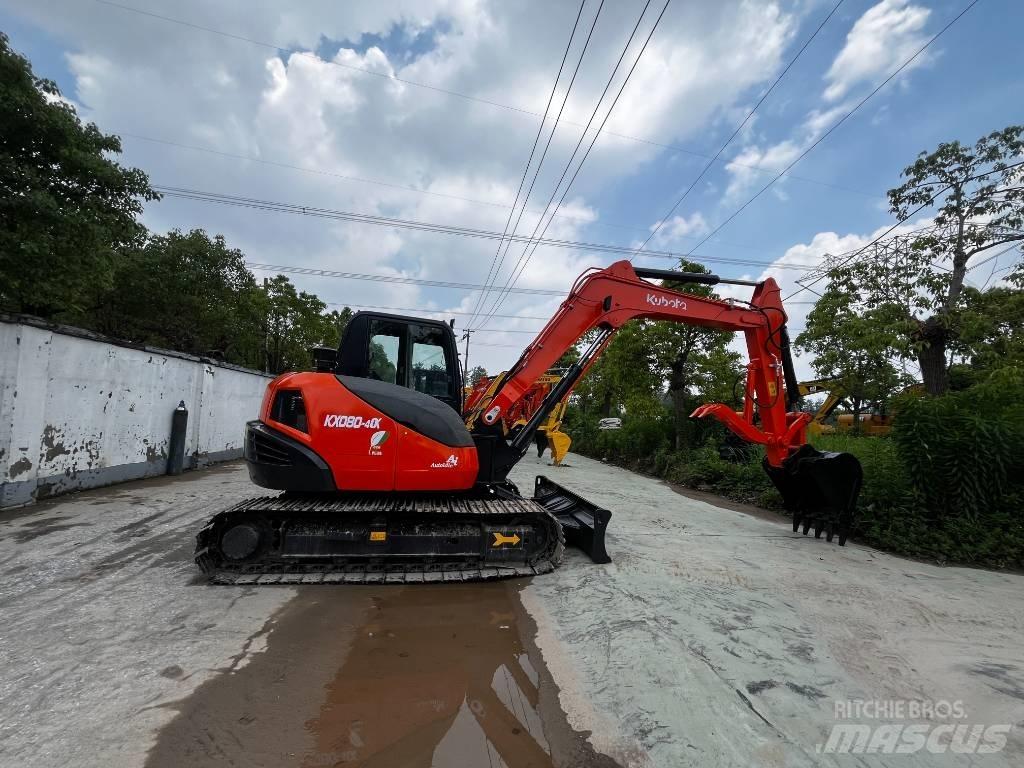 Kubota KX 080-3 中型挖土機/掘鑿機/挖掘機 7t-12t