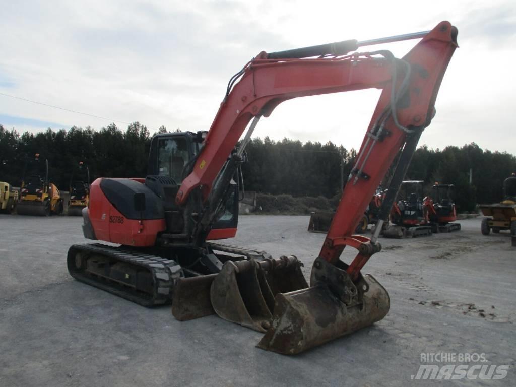 Kubota KX 080-4 中型挖土機/掘鑿機/挖掘機 7t-12t